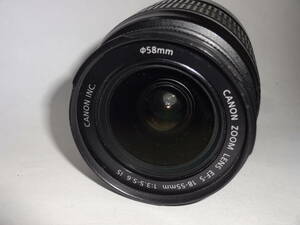 【訳あり】CANON EF-S18-55mm F4-5.6 IS 標準ズームレンズ 5574059798【送料無料】