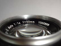 Nikon(ニコン) NIKKOR-S Auto 50mm F1.4 標準レンズ 1065899【送料無料】_画像3