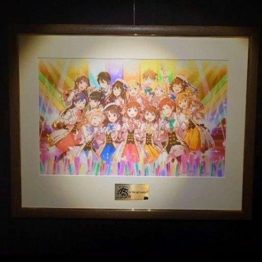 【送料込】アイドルマスター15周年記念　公式額装プリモアート