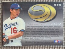 1995 Fleer Flair #10 Of 10 HIDEO NOMO RC Wave Of The Future Los Angeles Dodgers Kintetsu Buffaloes_画像2