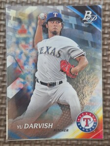 2017 Bowman Platinum #67 YU DARVISH Texas Rangers Hokkaido Nippon Ham Fighters