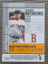 2008 Topps Co-Signers #54 DAISUKE MATSUZAKA Boston Red Sox Seibu Lions_画像2