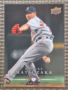 2008 Upper Deck First Edition #184 DAISUKE MATSUZAKA Boston Red Sox Seibu Lions