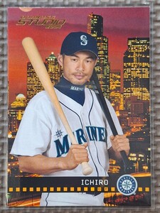 2004 Donruss Studio #173 ICHIRO SUZUKI Seattle Mariners Orix Blue Wave