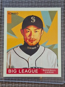 2007 Upper Deck Goudey #227 ICHIRO SUZUKI Mini Green back Seattle Mariners Orix Blue Wave