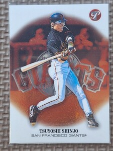 2002 Topps Pristine #93 TSUYOSHI SHINJO San Francisco Giants New York Mets Hanshin Tigers