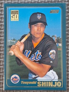 2001 Topps #725 TSUYOSHI SHINJO RC New York Mets Hanshin Tigers