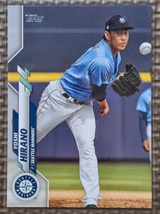 2020 Topps Update #U-167 YOSHI HIRANO Seattle Mariners Orix Blue Wave