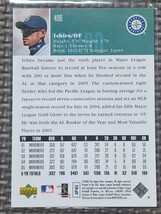 2006 Upper Deck #406 ICHIRO SUZUKI Seattle Mariners Orix Blue Wave_画像2