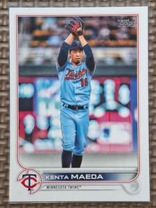 2022 Topps Series Two #622 KENTA MAEDA Minnesota Twins Los Angeles Dodgers Hiroshima Toyo Carp