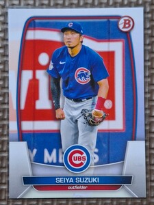 2023 Bowman #93 SEIYA SUZUKI Chicago Cubs Hiroshima Toyo Carp