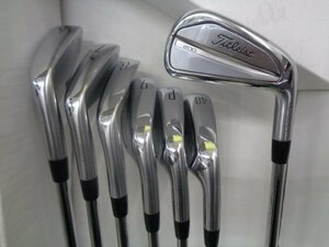 ☆2023】 タイトリスト T200 KBS TOUR C-TAPER FLT115 （硬さ不明） 5-9、PW(43度)、48度 7本 アイアン 20240403☆225991#3