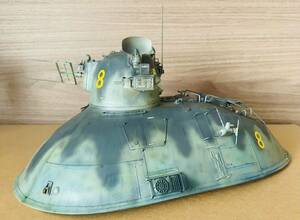 ハセガワ MK04 1/35 シュトラール軍無人ホバー戦車 P.K.H.103 ナッツロッカー　塗装済完成品