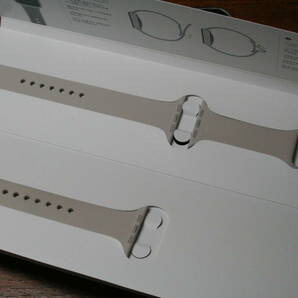 Apple Watch Series 8 GPSモデル 45mm MNP23J/A Starlight Aluminum Case Starlight Sport Band 最大容量100% 充電ケーブルなし 極上美品の画像9