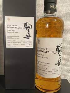 シングルカスク駒ヶ岳2018 No4117（本坊酒造シングルモルトウイスキー・津貫屋久島リミテッド2024新品未開栓・三越伊勢丹限定