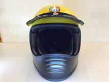 AGV オフロードヘルメット X101 002-DUST MATT YELLOW/BLACK Sサイズ ※アジアンフィット 【店頭在庫箱無】_画像3