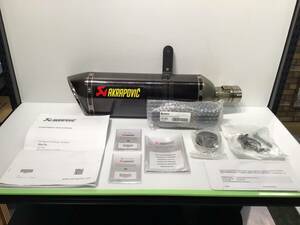 【新品未使用品】AKRAPOVIC（アクラポビッチ）　e4仕様 スリップオンラインマフラー　GSX-R1000R他、S-S10SO12-HRC 