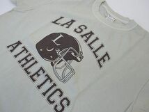 【送料無料 35%OFF】HOUSTON ヒューストン ピグメント ヘビーウェイト プリントTシャツ「LASALLE」 NO.22105 NATURAL_Mサイズ_画像4