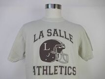 【送料無料 35%OFF】HOUSTON ヒューストン ピグメント ヘビーウェイト プリントTシャツ「LASALLE」 NO.22105 NATURAL_Lサイズ_画像2