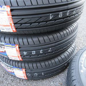 200系ハイエース用 国産GOODYEAR ホワイトレターNASCAR +デイトナブラック 195/80R15 車検対応4本SET 送料込価格 の画像4