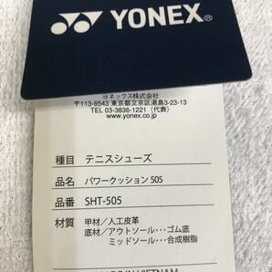 YONEX/ヨネックス パワークッション SHT-505 POWER CUSHION テニスシューズ 25cm 見た目綺麗です ジャンク扱いでの画像2