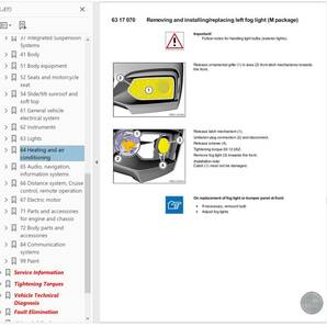 BMW F22 2シリーズ 2series M235i ワークショップマニュアル 整備書 ( 220i 218i 220d 228i 230i 240i F87 M2 M2 Competition 選択可能 ）の画像9