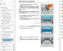 AUDI A6 C7 S6 RS6 4G 2011-2018 ファクトリー ワークショップマニュアル サービスリペアマニュアル 整備書　配線_画像6
