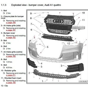アウディ A1 ワークショップマニュアル サービスリペアマニュアル 整備書 配線の画像7