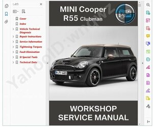  Mini Cooper MINI R55 Mini Clubman John Cooper Works JCW ( wiring diagram is separate ) other Cooper S SD one D. selection possibility 