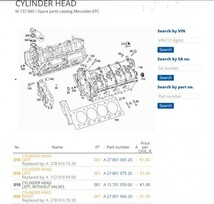 メルセデスベンツ EPC パーツリスト オンライン版 パーツマニュアル w219 w215 w216 r170 r171 r129 r230 w163 w164 w251 w126 w140 w220_画像10