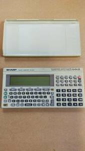 【SHARP】PC-E550 ポケコン ポケットコンピュータ シャープ POCKET COMPUTER PROGRAMMABLE CALCULATOR