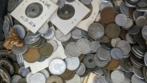 W4093 古美術 古銭 硬貨 硬幣 貨幣 日本 コイン 大量まとめまとめ 総重量約4.66kg アンティーク_画像5
