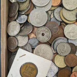 S4240 古美術 古銭 硬貨 硬幣 貨幣 外国銭 世界コイン 大量まとめ 総重量約5.00kg アンティークの画像3