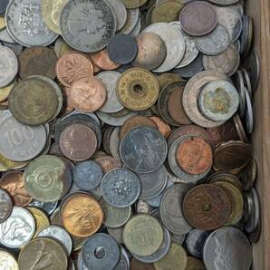 S4240 古美術 古銭 硬貨 硬幣 貨幣 外国銭 世界コイン 大量まとめ 総重量約5.00kg アンティークの画像5