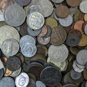 S42416 古美術 古銭 硬貨 硬幣 貨幣 外国銭 外国コイン 大量まとめ 約4.26kg アンティークの画像7