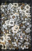 W4093 古美術 古銭 硬貨 硬幣 貨幣 日本 コイン 大量まとめまとめ 総重量約4.66kg アンティーク_画像1