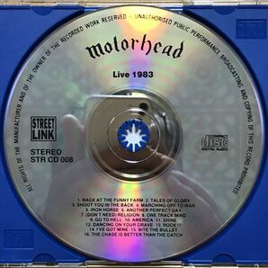 輸入盤 Motorhead:モーターヘッド / Live 1983の画像5