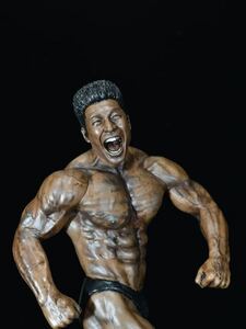 [1円〜] リペイント 塗装済 フィギュアMUSCLE STARS PIECE なかやまきんに君 りそうの姿 プライズ品 バンダイ MSP 吉本興業 