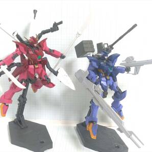 【送料無料】[組立済・ジャンク] HGBDインパルスガンダムアルク/ランシエ/HGBCパワードアームズパワーダーなどウェポン5個 説明書つきの画像9