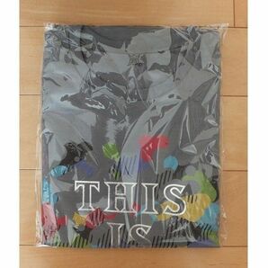 This is 嵐 Tシャツ グレー 新品未使用