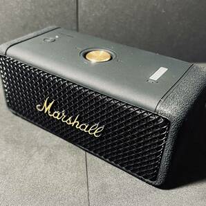 ★Marshall EMBERTON BLACK&BRASS Bluetooth スピーカー マーシャル エンバートン ブルートゥース 防水 IPX7 【新品未使用】★の画像2