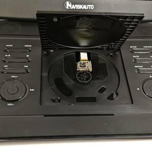 【1円出品】NAVISKAUTO ポータブルビデオプレーヤー BM1602B-N2ブラック 16インチ USB対応 リモコン付きの画像2