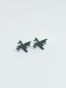 Art hand Auction 1/700 Type Zero Observation Aircraft (Painted) Set of 2 WWII Completed Product Painted Naval Aircraft Reconnaissance Aircraft Plastic Model, plastic model, aircraft, Finished product