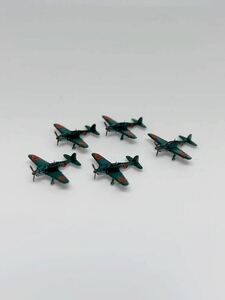 1/700. star ( painted ) 5 machine set final product warplane Japan navy plastic model airplane model has painted 