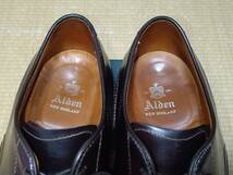 Alden オールデン U-tip Uチップ 54038 9.5D コードバン Modified last モディファイドラスト_画像5