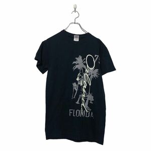 a604-7264 GILDAN 半袖 プリント Tシャツ ギルダン S イラスト クルーネック 古着卸 アメリカ仕入