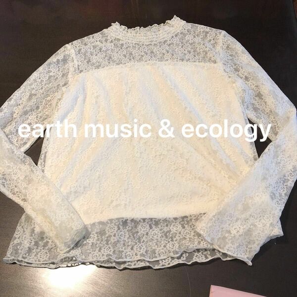 earth music & ecology トップス クルーネック