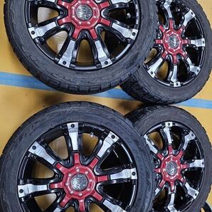 CRIMSON クリムソン マーテルギア ビースト 15インチ 5J +45 ＆165/60R15 アゲトラ ハスラー その他スタッドレス用にの画像1