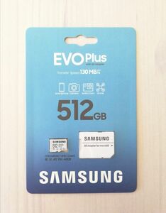 マイクロSDカード 512GB SAMSUNG EVO Plus サムスン エボ プラス