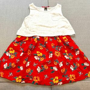 GLOBAL WORK 子供服　サイズS 100cm相当　ワンピース　送料無料